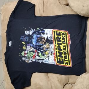COPY - COPY - Used mens star wars empire strikes back Tshirt size small